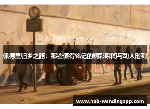 佩德里归乡之路：那些值得铭记的精彩瞬间与动人时刻