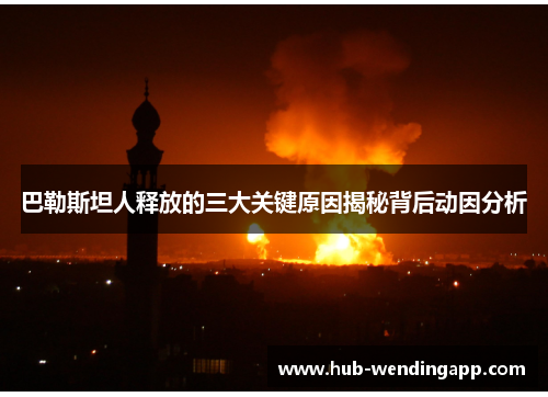 巴勒斯坦人释放的三大关键原因揭秘背后动因分析